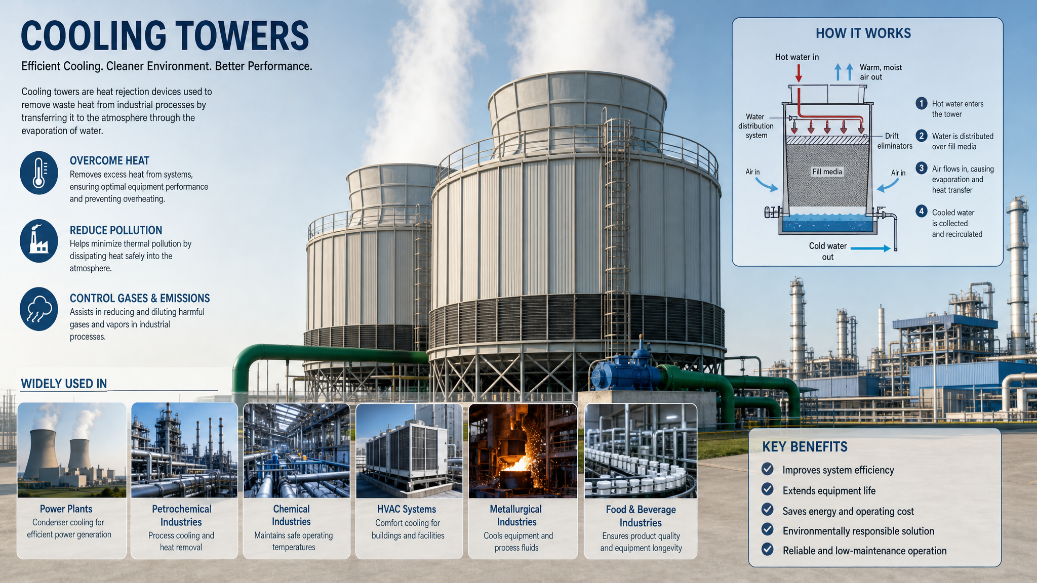 Best manafacturers of the cooling towers