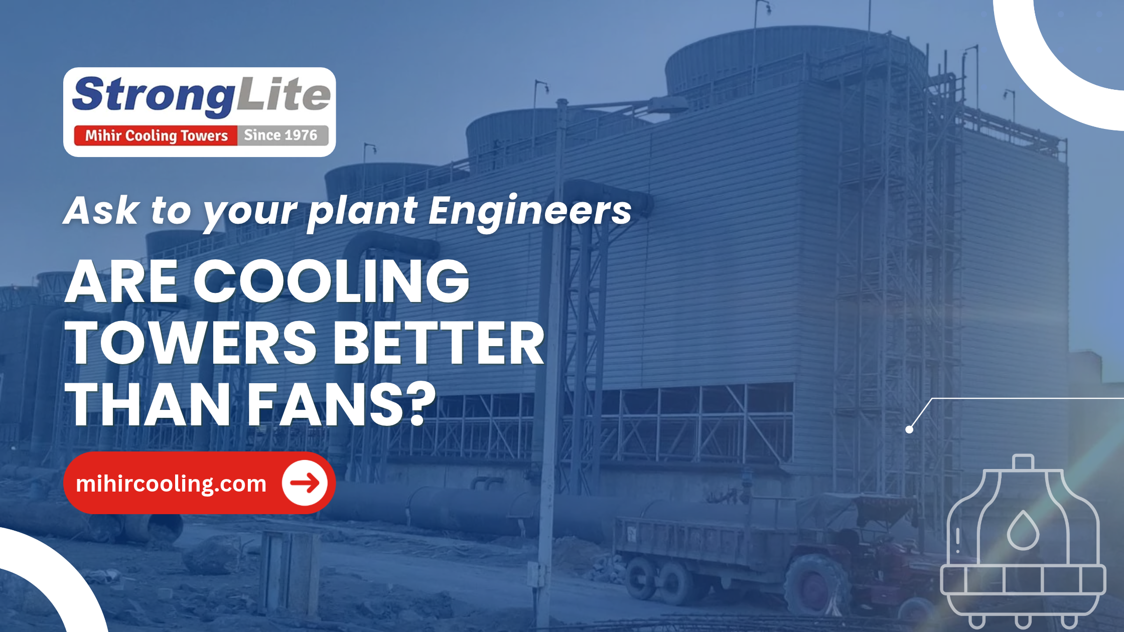 Cooling towers better than fans